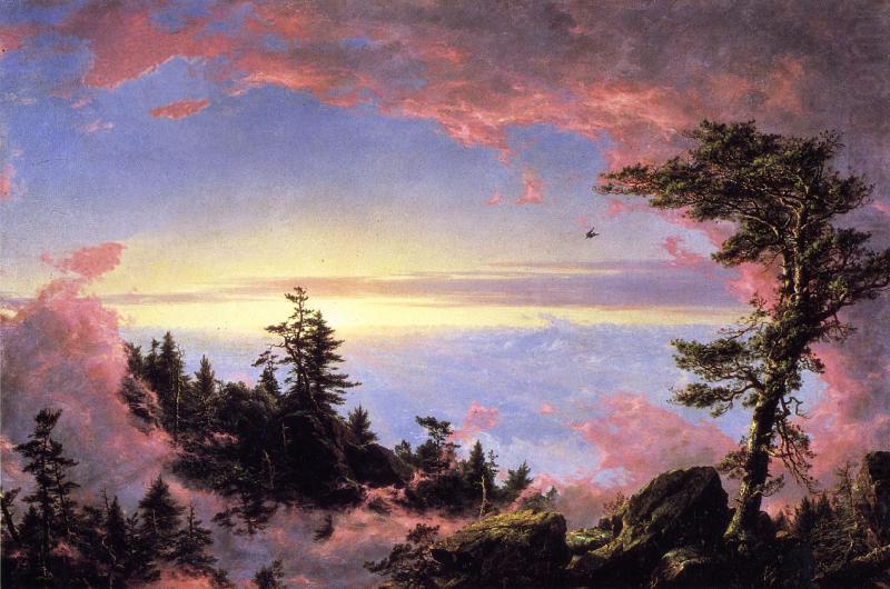 Frederic Edwin Church Above the Clouds at Sunrise china oil painting image